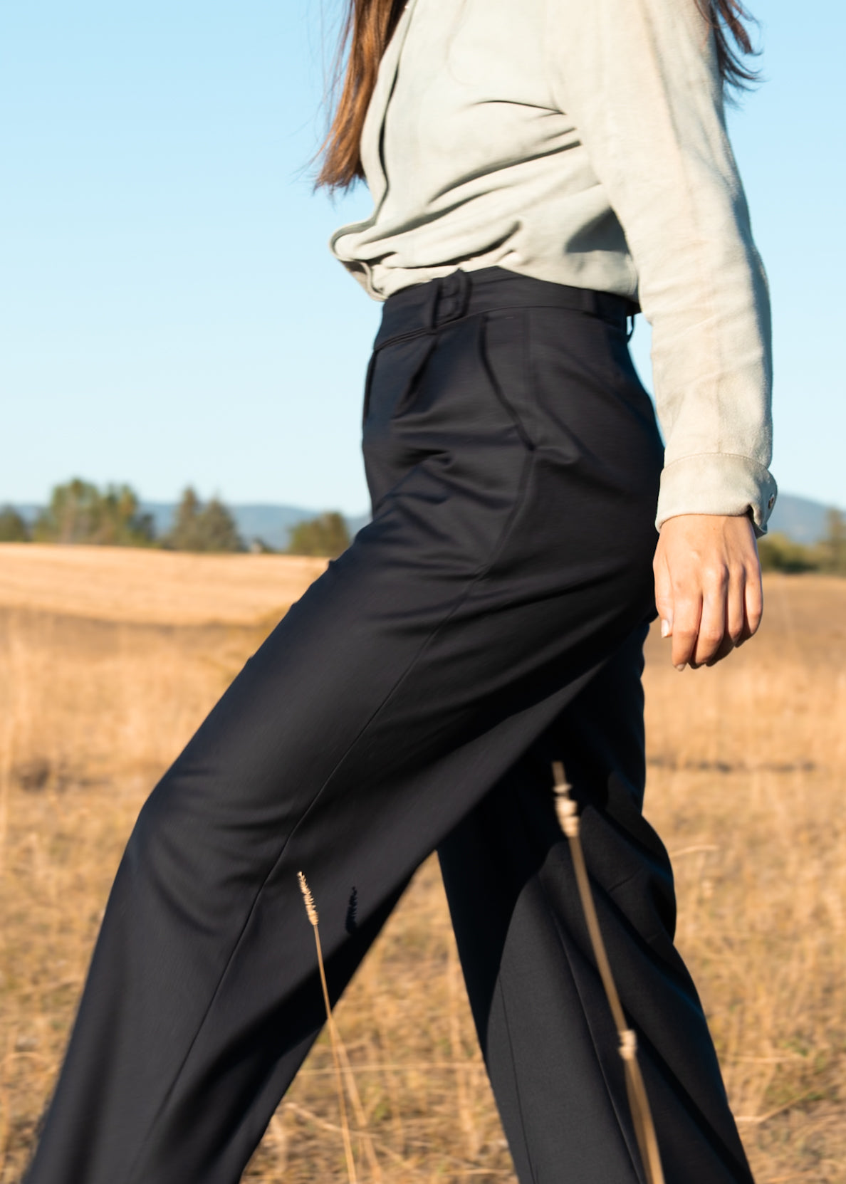 WOOL TROUSER